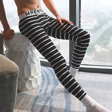 Men's Thermal Underwear Pants Winter Warm Long Johns Leggings Base Layer Bottoms