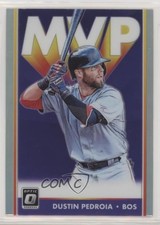 2019 Panini Donruss Optic MVP Holo Prizm Dustin Pedroia #MVP-15 y8h