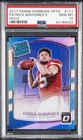 2017 PANINI DONRUSS OPTIC HOLO #177 PATRICK MAHOMES II ROOKIE RC PSA 10