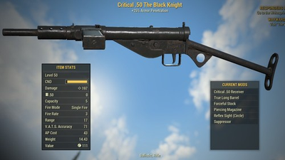 #ad #ad FALLOUT 76 PC The Black Knight Lvl 50 Dev Room $7.50