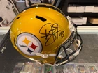 TROY POLAMALU PITTSBURGH STEELERS SIGNED FULL SIZE REPLICA HELMET BECKETT