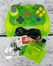 Retro Fighters Brawler64 Extreme Green Wirele...