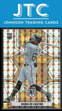 2022 Panini Mosaic Rodolfo Castro Mosaic RC Pittsburgh Pirates