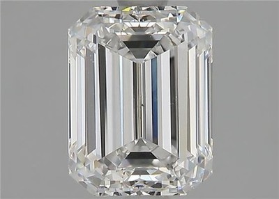 1.69 CT Cert. AGI Emerald Cut Natural Mined Diamond Loose D color VVS2 clarity