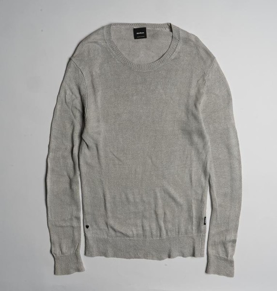 Men Strellson Sweater Grey Linen 38 / M / 46