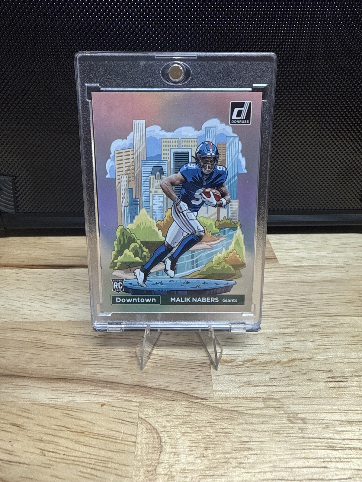 2024 Panini Donruss - Downtown! Malik Nabers #18 (RC)