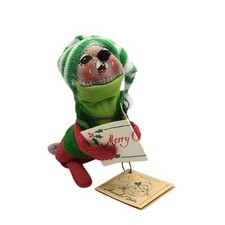 Annalee Dolls Christmas Caroling Mouse Figurine 1990 Holiday Decor 6 In 7705