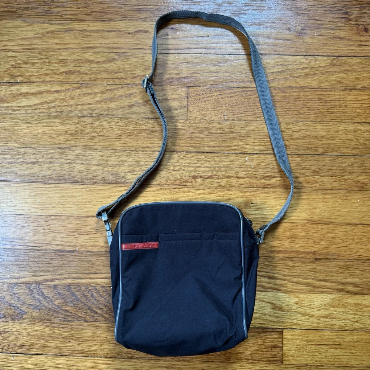 バッグ Prada Sport Body Bag Unisex Bum Bag Prada adidas Re-Nylon Belt Bag Black in Nylon/Leather with Silver