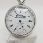 1905 Seth Thomas Grade 159 18S 15J Pocket Watch Fahys No.1 Coin Silver Case Runs