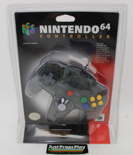 Nintendo 64 N64 Controller Smoke Clear Gray F...