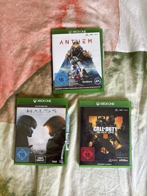 Microsoft Xbox One XBOne Anthem, Halo 5, Black Ops 4