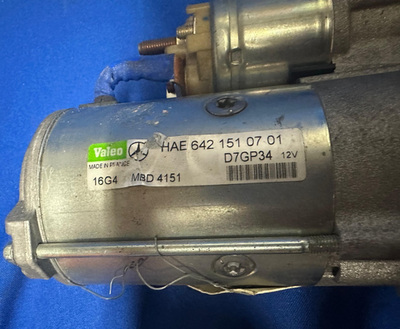 #ad ⭐ Original Mercedes Anlasser Valeo D7G15 A0051518901 12V 17kW EUR 129.00