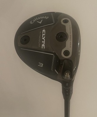 Callaway Elyte Titanium 3er Holz 15 Grad X Stiff-Flex wie NEU VK 549,00  -40%