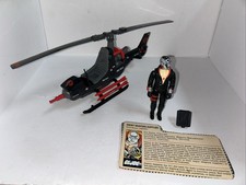 Vintage GI Joe Cobra Fang Vehicle Complete With Destro Figure 1983