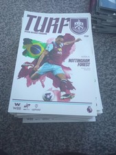 16x Burnley 23/24 Season Programs