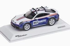 Spark 1/43 Porsche 911 992 Dakar #953 Model with Skis New Limited Edition