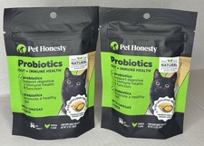 Pet Honesty Probiotics Gut Immune Health for Cats Chicken Flavor 60 Day Supply