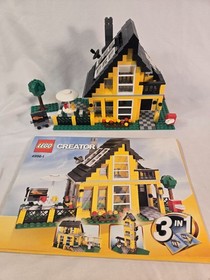 LEGO 4996 Creator 3n1 Beach House Complete w/ All 3 Manuals; No Box