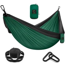 Camping Hammock Double  Single Portable Hammock with Tree Straps, Lightweight...