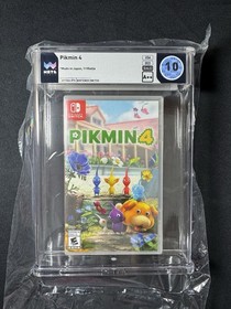 Graded WATA Perfect 10 A++ 'Pikmin 4' 1st Print Nintendo Switch CGC VGA