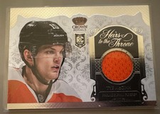 2013-14 Panini Crown Royale #HT-TMG Tye McGinn MEM Philadelphia Flyers