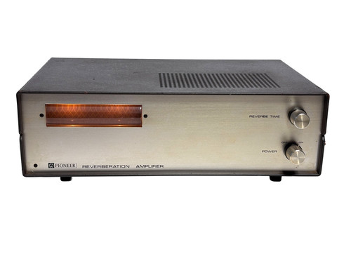 Pioneer SR-101 Stereo Tube Spring Reverb STUDIO Reverberation Amplifier Vintage