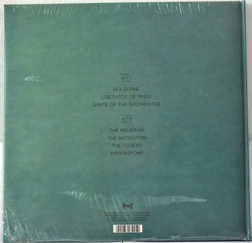 PIASR440LPX EU 2018 DEAD CAN DANCE "Dionysus" LP + CD DELUXE SET Lted Purple SS - Image 2 of 2