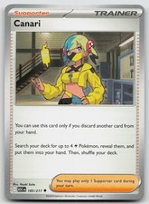Canari 185/217 Uncommon Ascended Heroes Pokemon Near Mint