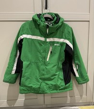 Nevica Ski Jacket, Green And Black, Waterproof, Breathable, Age 13 Years, 158 Cm