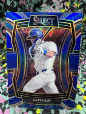 Matt Shaw - #36/49 - BLUE PRIZM - 2024 Panini Select - PHENOMENON - 9