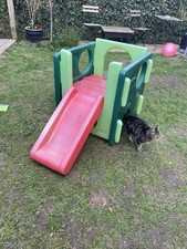 Little tikes outdoor garden climbing frame slide,little Tykes Slide Used & Good