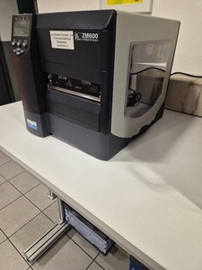 Zebra ZM600 Industrie Barcode Drucker – defekt / Ersatzteile – neuer Druckkopf