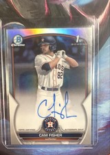 2023 Bowman Draft - Chrome Prospect Autographs Cam Fisher #CDA-CFI Refractor/499