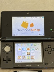 Nintendo 3DS Console Black Edition With Charger US SELLER  Good Condition