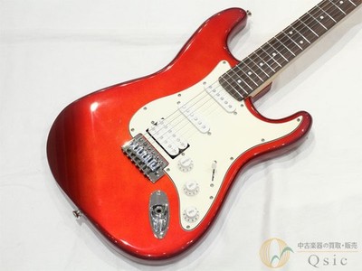 Fernandes ST-Style Electric Guitar Red SSH Pickup 24F With Soft Case