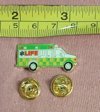 Life Paramedic Unit Ambulance Medical Vehicle First Responder Lapel Pin