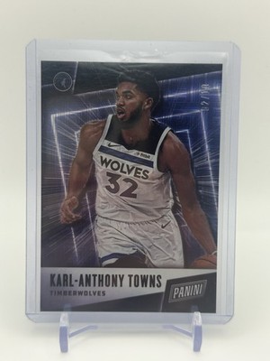2019 Panini Father's Day - Karl-Anthony Towns #27 Escher Squares /10 NBA CHAMP