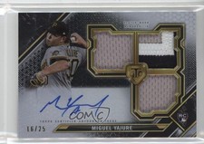 2021 Topps Triple Threads Onyx /25 Miguel Yajure #RFPAR-MY Auto 1ly0