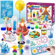 UNGLINGA 111 Experiments Science Kit for Kids, Chemistry Set, S.T.E.M Toys Bo...