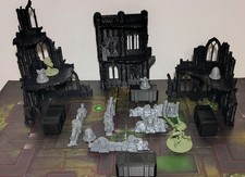 Lote de juegos de terreno disperso perfecto para Warhammer 40k Kill Team y Trench Crusade