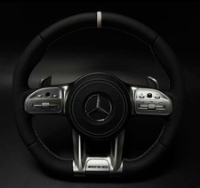 Lenkrad f&uuml;r Mercedes-Benz AMG GLA GLC GLE GLS W212 W222 W213 W166 und weitere 