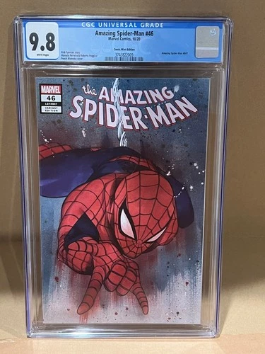 Amazing Spider-Man #46 - CGC 9.8 - Peach Momoko Comic Mint  Variant Marvel 2020
