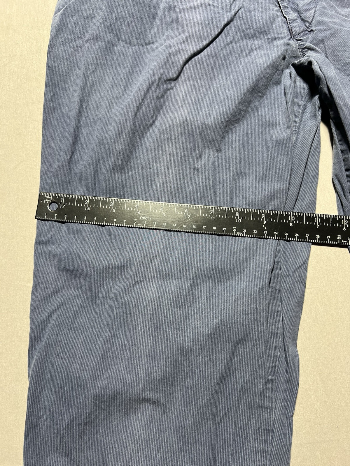 VTG HUGO BOSS GOLF FABEL GREEN LABEL BLUE CHINO TROUSER PANTS 36x29 thumbnail 16