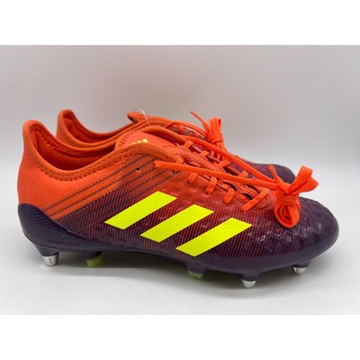 Adidas Predator Malice Control BB7974 Orange Purple Rugby Cleats Men\'s Size 6.5 Adidas BB7974 Predator Malice Control SG Metal Men main image 2