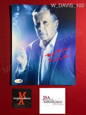 William B. Davis autographed signed 8x10 photo The X-Files JSA COA smoking man