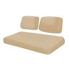 3Pcs New Leather Front Seat Covers Fit For Club Car DS 1982-2000.5 Golf Carts