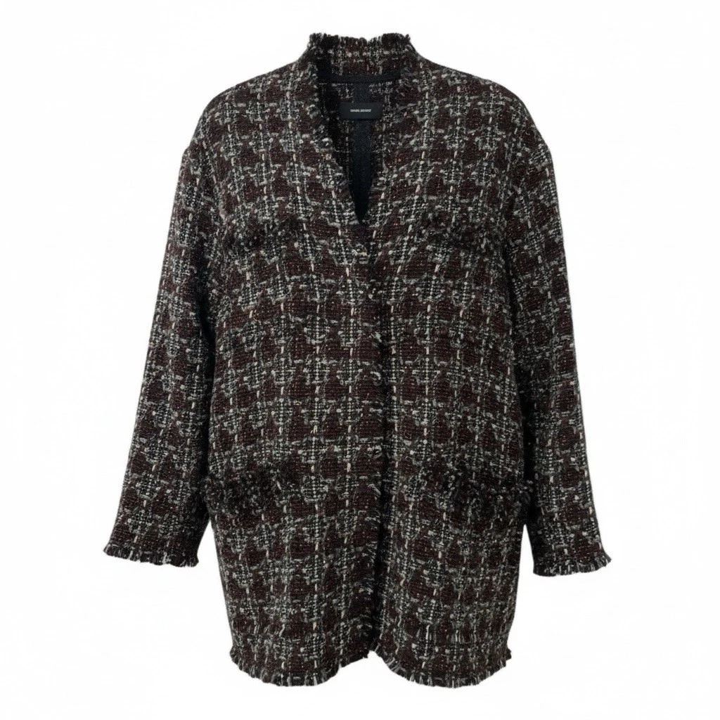 Isabel Marant Women's Tweed Boucle Wool Mohair Jacket ~ Size 38
Opens in a new window or tab