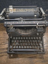 Antique Underwood No.5 Typewriter  thumbnail
