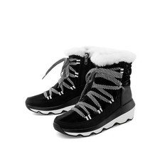 Women's Insulated Fur-Lined Snow Boots Side Zipper Warm Lined Waterproof Boots