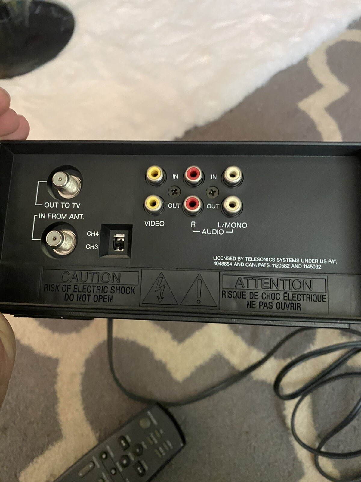 RCA VHS Hi-FI Stereo 4 Head Video System Model VR690HF With Remote 